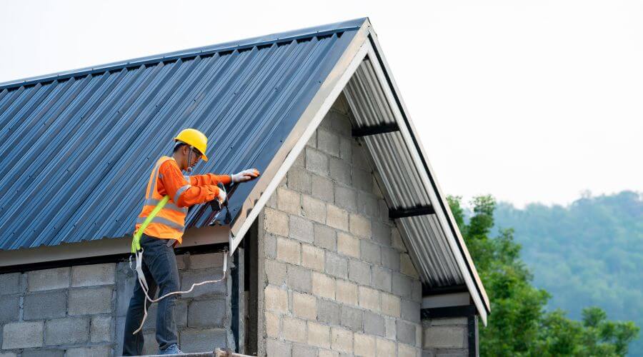 Professional metal roof installation in Storden, MN